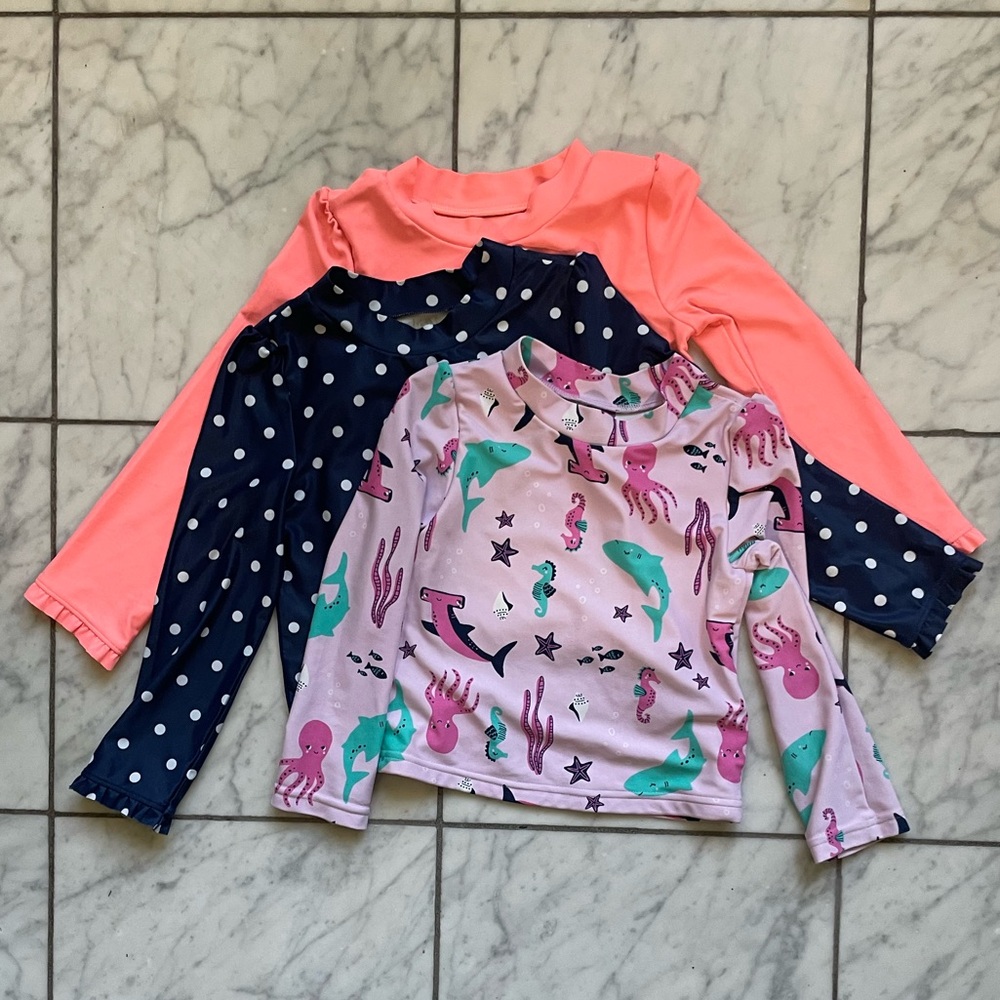 Rashguards Swim Set of 3